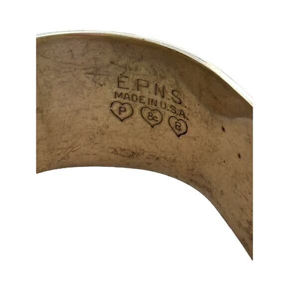 B &P EPNS Silverplate Bird Claw Ice Serving Tongs Sugar Cube 16459 Antique - Picture 2 of 9